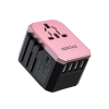 pink-epicka-ta-105-universal-travel-adapter Epicka pink universal travel adapter with international plugs and USB-C ports